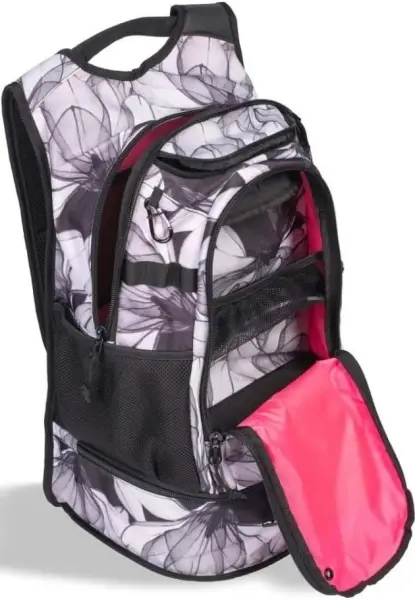 Рюкзак жіночий Arena FASTPACK 3.0 ALLOVER 40L сіро-рожевий 006188-106