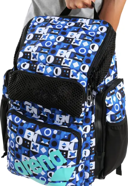 Рюкзак Arena ONE GO BACKPACK AO 45L сине-черно-белый 010232-103