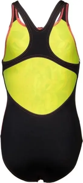 Купальник злитий дитячий Arena PALETTE SWIMSUIT SWIM PRO BACK коралово-чорний 007918-350