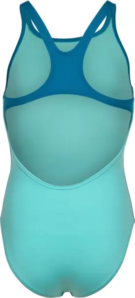 Купальник злитий дитячий Arena TEAM SWIMSUIT SWIM PRO SOLID темно-бірюзово-бірюзовий 004762-668