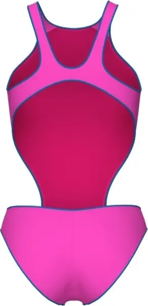 Купальник слитный женский Arena ONE NEXT SWIMSUIT розово-голубой 007916-908