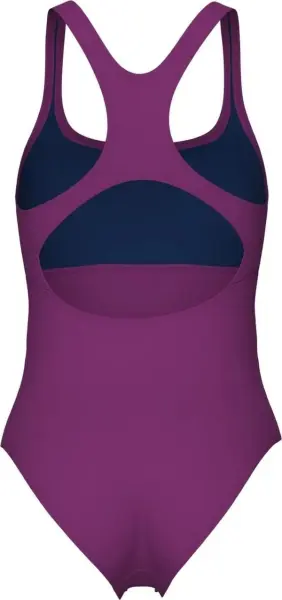 Купальник слитный женский Arena SOLID SWIMSUIT CONTROL PRO BACK фиолетово-розовый 005910-950