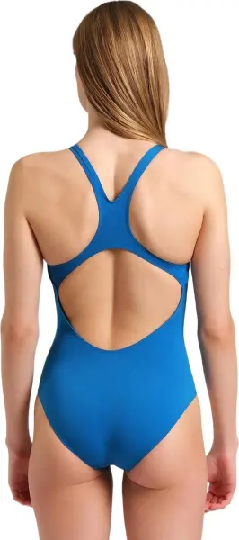 Купальник слитный женский Arena TEAM SWIMSUIT SWIM PRO SOLID голубо-бирюзовый 004760-600