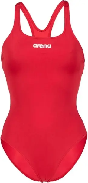 Купальник слитный женский Arena TEAM SWIMSUIT SWIM PRO SOLID красно-белый 004760-450