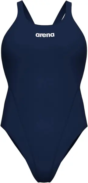 Купальник жіночий Arena TEAM SWIMSUIT SWIM TECH SOLID темно-синьо-білий 004763-750