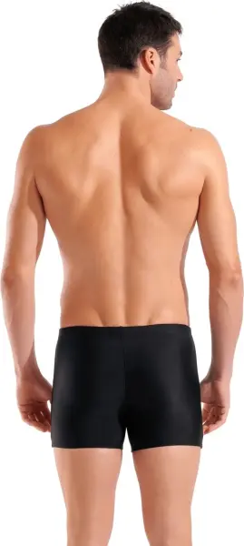 Плавки-боксеры Arena BASIC SWIM SHORT черно-бело-коралловые 010276-500