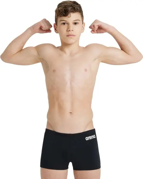 Плавки-боксери дитячі Arena BOY'S TEAM SWIM SHORT SOLID чорні 004777-550