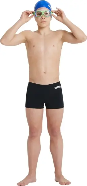 Плавки-боксери дитячі Arena BOY'S TEAM SWIM SHORT SOLID чорні 004777-550