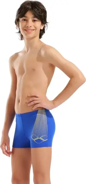 Плавки-боксери дитячі Arena BRIGHT SWIM SHORT синьо-жовті 006721-803