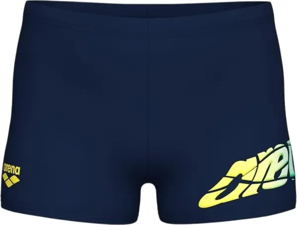 Плавки-боксери дитячі Arena LETTERING SWIM SHORT темно-сині 010864-700