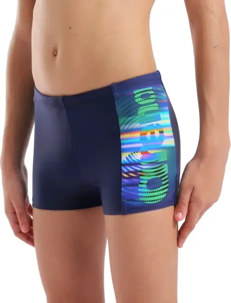 Плавки-боксери дитячі Arena LIT LOGO SWIM SHORT темно-сині 010692-750