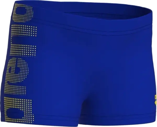 Плавки-боксери дитячі Arena LOGO KIDS BOY SHORT синьо-жовті 003612-803