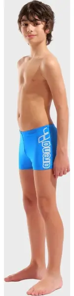 Плавки-боксери дитячі Arena LOGO SWIM SHORT блакитно-білі 010349-508