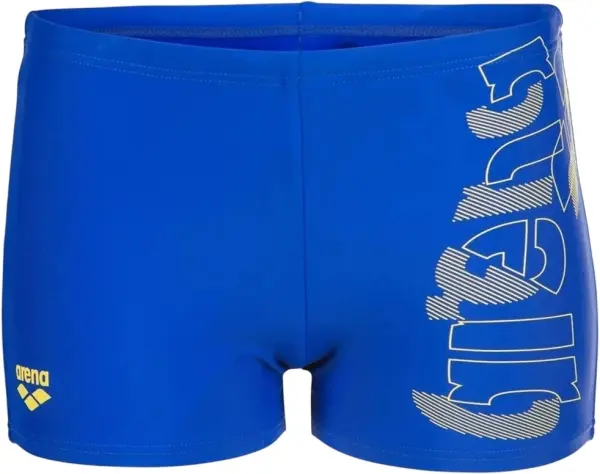 Плавки-боксери дитячі Arena TALES SWIM SHORT синьо-жовті 009087-802