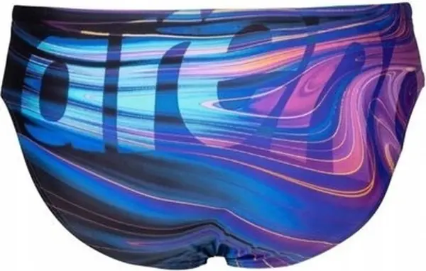 Плавки-брифы Arena FLOW SWIM BRIEFS темно-сине-голубо-фиолетовые 008939-750