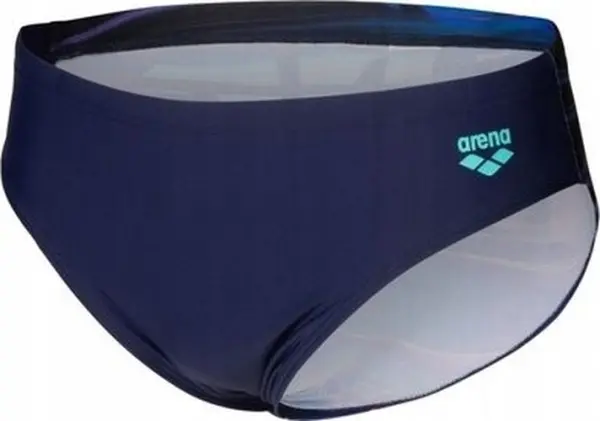 Плавки-брифы Arena FLOW SWIM BRIEFS темно-сине-голубо-фиолетовые 008939-750