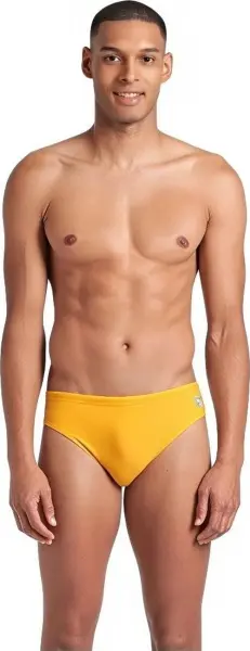 Плавки-брифи Arena ICONS SWIM BRIEFS SOLID жовто-біло-блакитні 005049-301