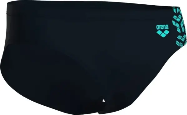 Плавки-брифи Arena KIKKO V SWIM BRIEFS чорно-бірюзові 006750-508