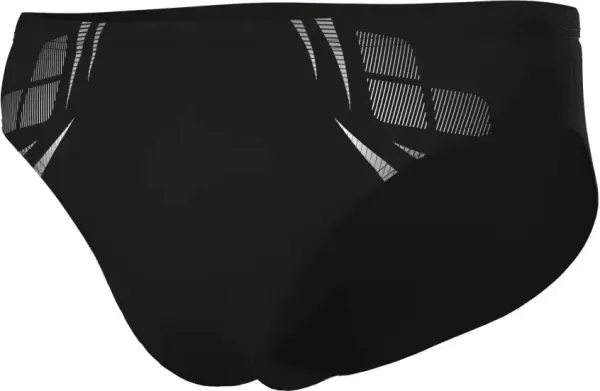 Плавки-брифы Arena POSEIDONIA SWIM BRIEFS черно-белые 009075-501