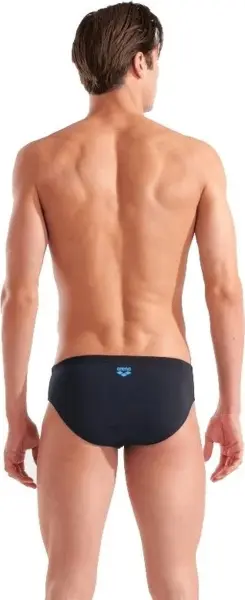 Плавки-брифы Arena POSEIDONIA SWIM BRIEFS черно-голубые 009075-508