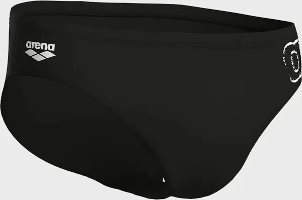 Плавки-брифи Arena SCRATCHY SWIM BRIEFS чорно-білі 010282-500