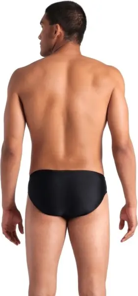 Плавки-брифы Arena STRIPE SWIM BRIEFS черно-серо-белые 007929-550