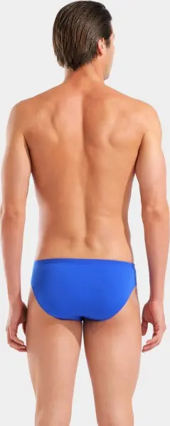 Плавки-брифи Arena TEAM SWIM BRIEFS SOLID синьо-жовтогарячі 004773-803