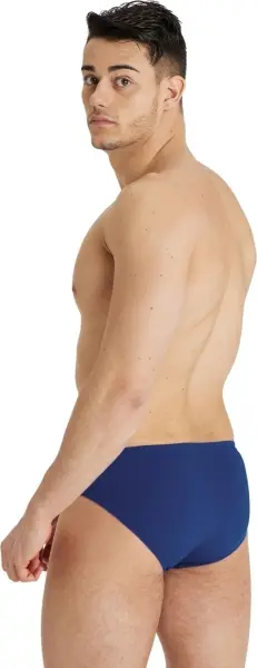 Плавки-брифи Arena TEAM SWIM BRIEFS SOLID темно-синьо-білі 004773-750