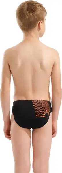 Плавки-брифи дитячі Arena BRIGHT SWIM BRIEFS чорно-жовтогарячі 006724-503