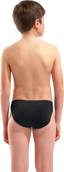 Плавки-брифы детские Arena CANDIES SWIM BRIEFS черно-сине-серые 010301-550