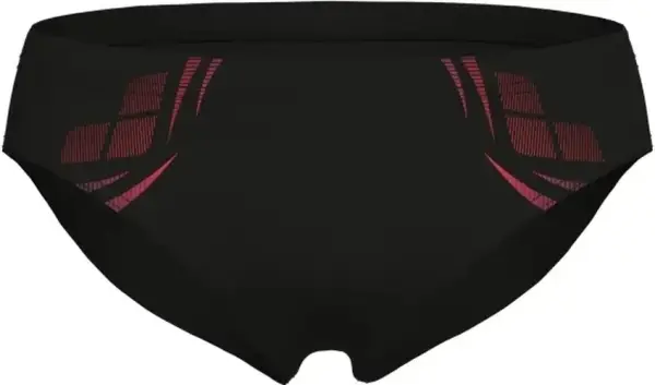 Плавки-брифи дитячі Arena POSEIDONIA SWIM BRIEFS чорно-коралові 009009-504