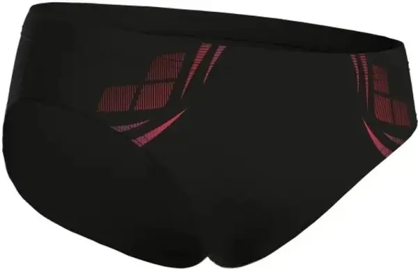 Плавки-брифи дитячі Arena POSEIDONIA SWIM BRIEFS чорно-коралові 009009-504