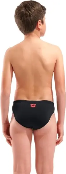 Плавки-брифи дитячі Arena POSEIDONIA SWIM BRIEFS чорно-коралові 009009-504