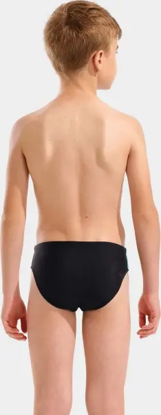 Плавки-брифи дитячі Arena SWIM BRIEFS SOLID чорно-жовто-блакитні 008371-583