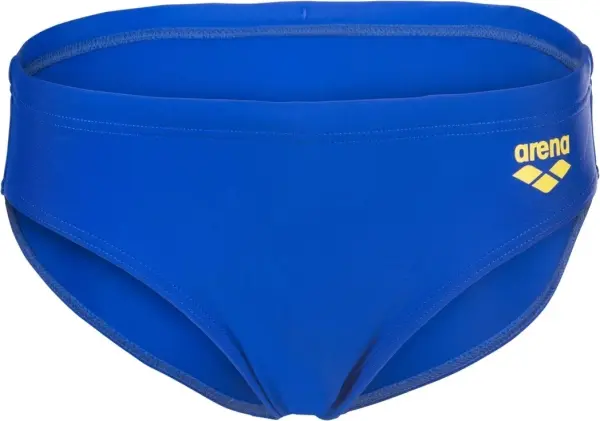 Плавки-брифи дитячі Arena TALES SWIM BRIEFS синьо-жовті 009086-802