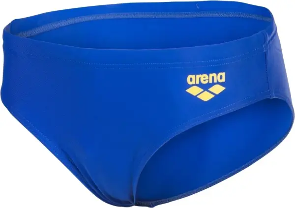 Плавки-брифи дитячі Arena TALES SWIM BRIEFS синьо-жовті 009086-802