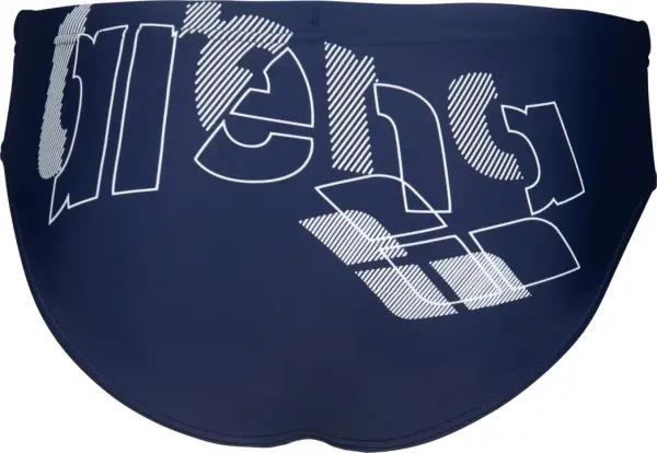 Плавки-брифы детские Arena TALES SWIM BRIEFS темно-сине-белые 009086-701