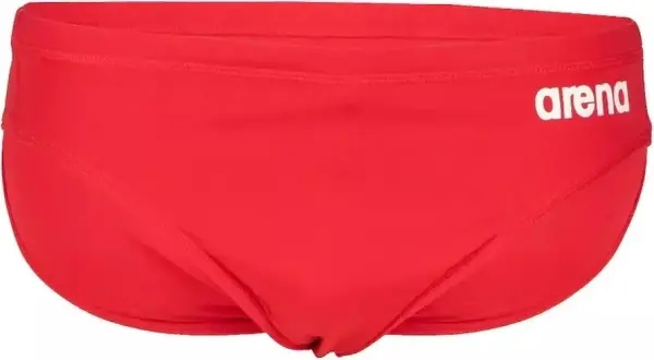 Плавки-брифи дитячі Arena TEAM SWIM BRIEFS SOLID червоні 004774-450