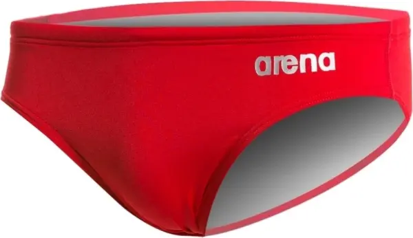 Плавки-брифи дитячі Arena TEAM SWIM BRIEFS SOLID червоні 004774-450