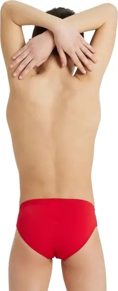 Плавки-брифи дитячі Arena TEAM SWIM BRIEFS SOLID червоні 004774-450
