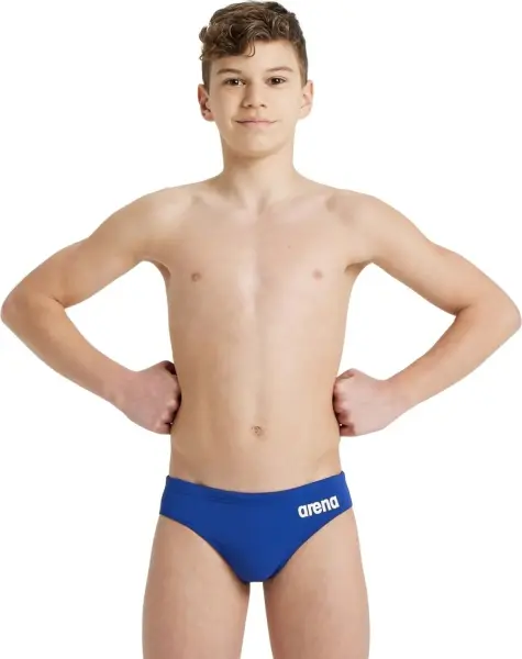 Плавки-брифи дитячі Arena TEAM SWIM BRIEFS SOLID сині 004774-720