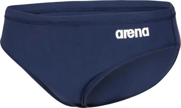 Плавки-брифы детские Arena TEAM SWIM BRIEFS SOLID темно-синие 004774-750