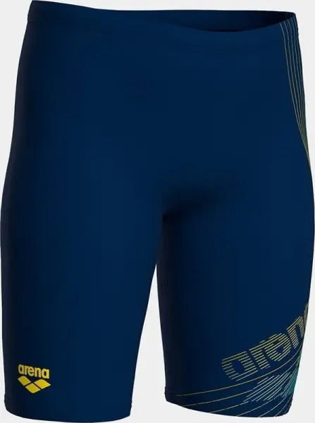 Плавки-джамери дитячі Arena DESIGN SWIM JAMMER темно-синьо-жовті 010754-703