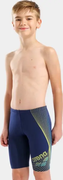 Плавки-джамери дитячі Arena DESIGN SWIM JAMMER темно-синьо-жовті 010754-703