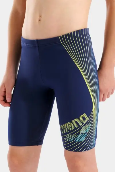 Плавки-джамери дитячі Arena DESIGN SWIM JAMMER темно-синьо-жовті 010754-703