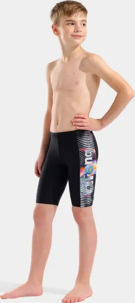 Плавки-джамери дитячі Arena LIT LOGO SWIM JAMMER чорні 010693-550