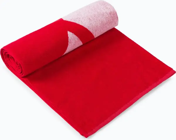 Рушник Arena POOL SOFT TOWEL червоно-білий 001993-410