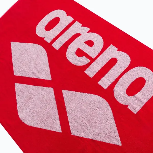 Рушник Arena POOL SOFT TOWEL червоно-білий 001993-410