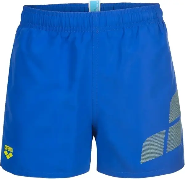 Шорти пляжні дитячі Arena BEACH SHORT LOGO R синьо-жовті 006446-862