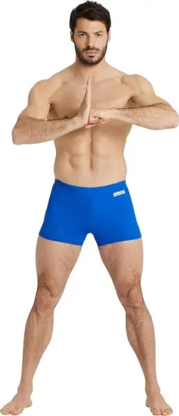 Плавки-боксеры Arena TEAM SWIM SHORT SOLID сине-белые 004776-720